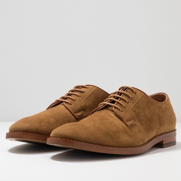Steve Madden Shoes - Cognac Smart Lace Up Boyfriend Loafer Oxfords